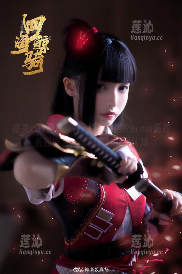 绝美cos展现：神楽坂真冬的Reimu猫娘系列图包，颠覆你的可爱认知